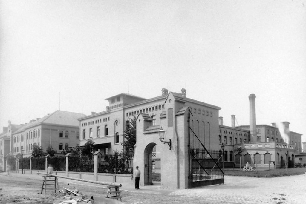 Die Bäckerei in der heutigen Olbrichtstraße (Stadtgeschichtliches Museum Leipzig)